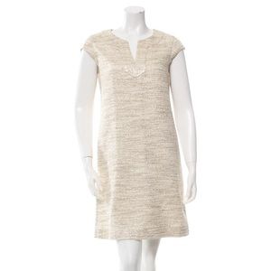 Kate Spade Gold Speckled Midi Dress